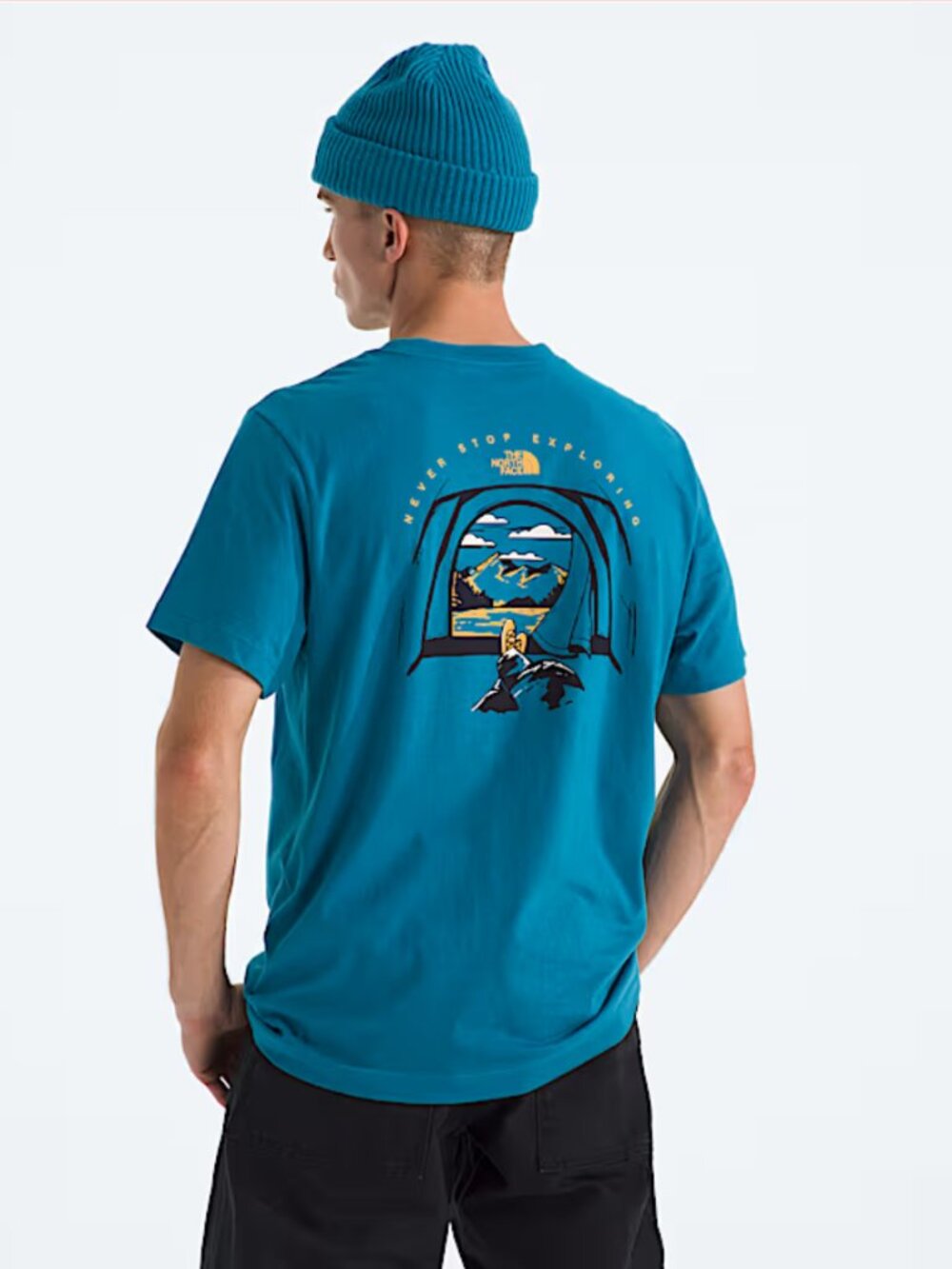 North Face Men's Evolution Tent Short-Sleeve Tee NEW